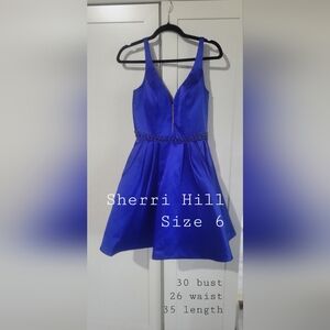 Sherri Hill Kids Royal Blue Formal Dress